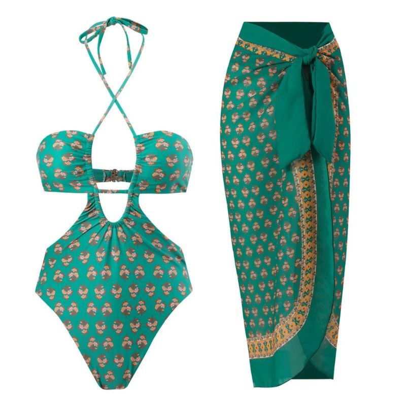 Conjunto Maiô + Saída De Praia Julia